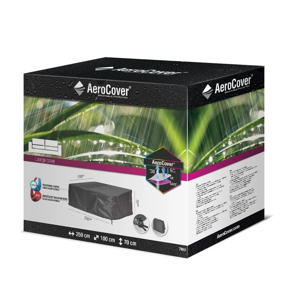 AeroCover Loungebankhoes 250 X 100 X 70 Cm 4 AeroCover Loungebankhoes 250 X 100 X 70 Cm - Afbeelding 2