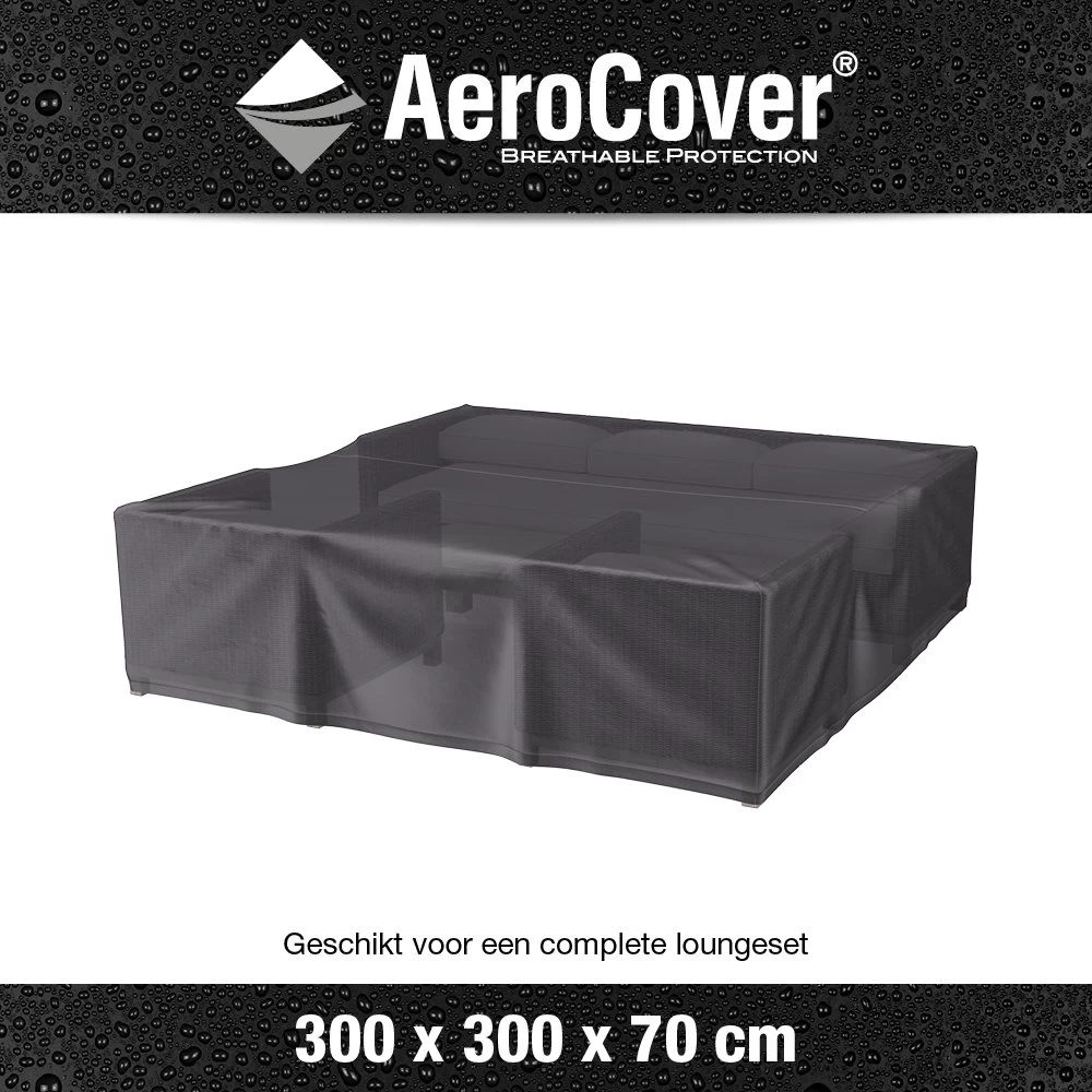 AeroCover Loungesethoes 300 X 300 X 70 Cm 5 AeroCover Loungesethoes 300 X 300 X 70 Cm - Afbeelding 3