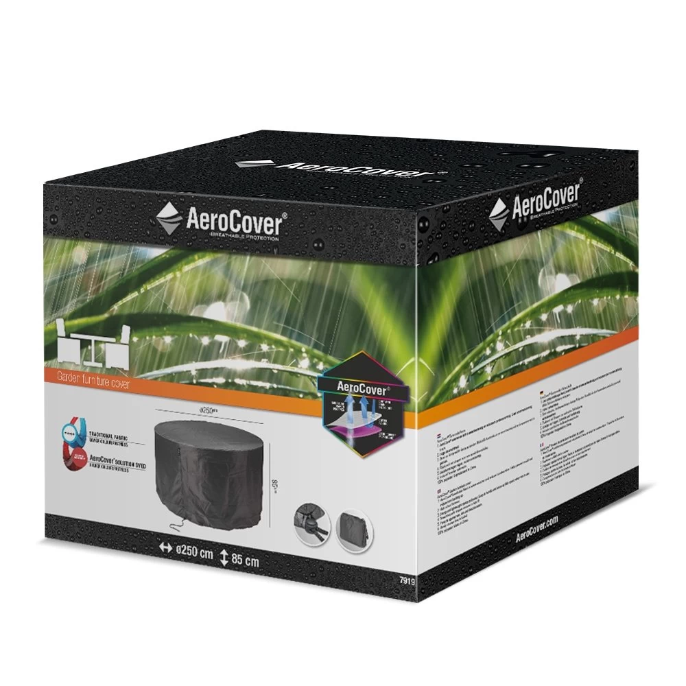 AeroCover Tuinsethoes Ø 250 X H 85 Cm 4 AeroCover Tuinsethoes Ø 250 X H 85 Cm - Afbeelding 2