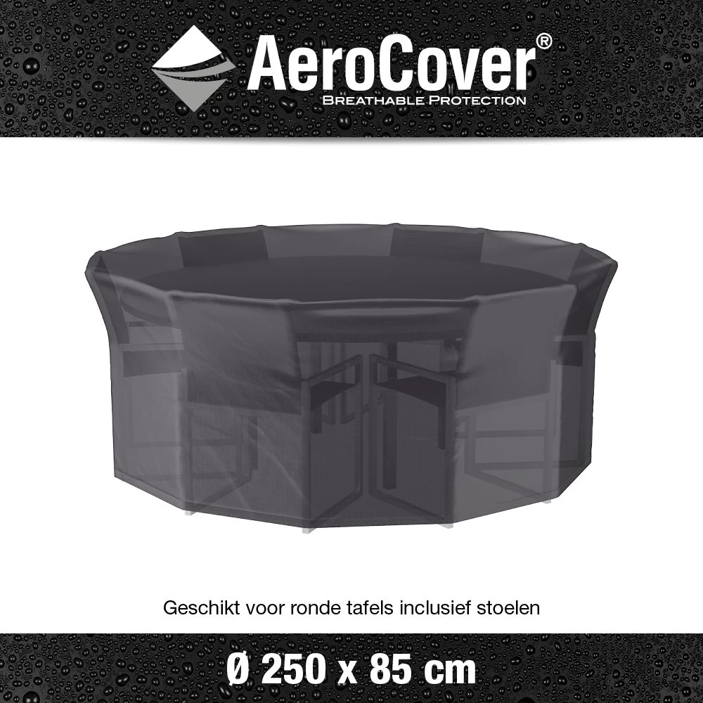 AeroCover Tuinsethoes Ø 250 X H 85 Cm 5 AeroCover Tuinsethoes Ø 250 X H 85 Cm - Afbeelding 3