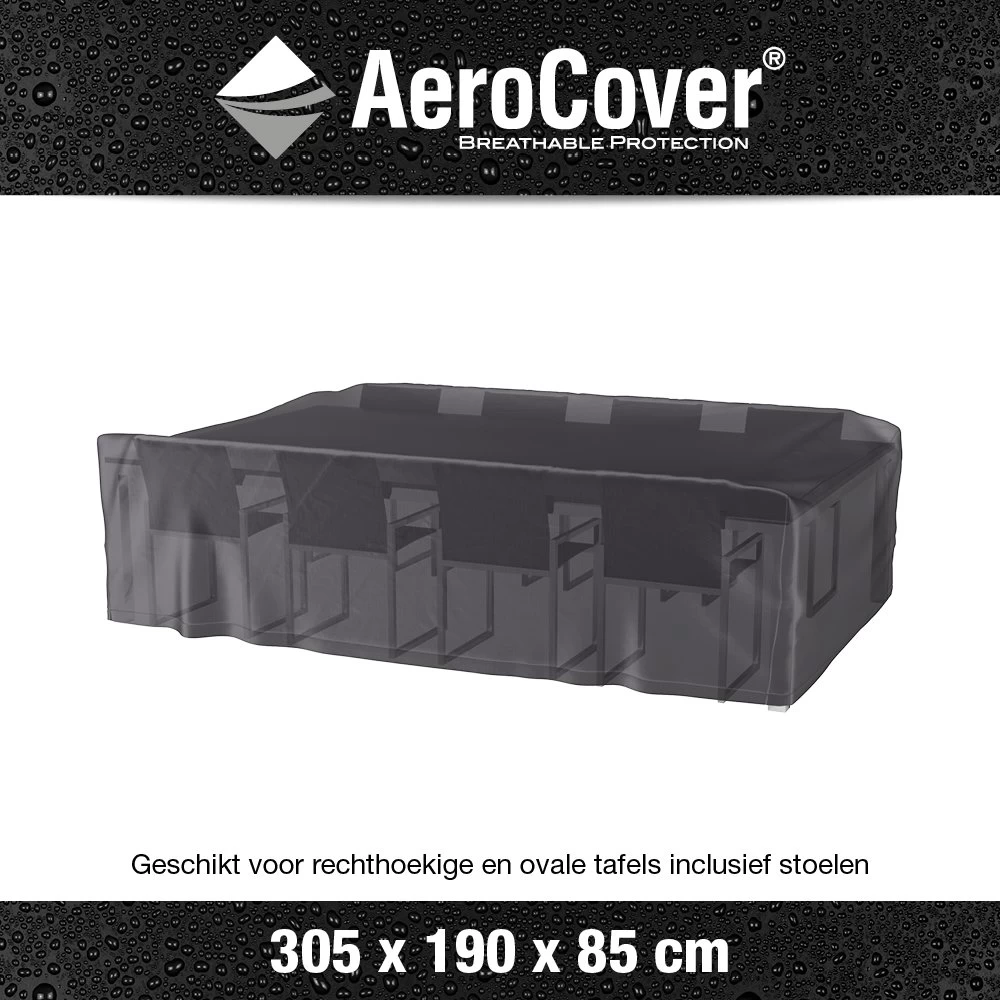 AeroCover Tuinsethoes 305 X 190 X 85 Cm 5 AeroCover Tuinsethoes 305 X 190 X 85 Cm - Afbeelding 3