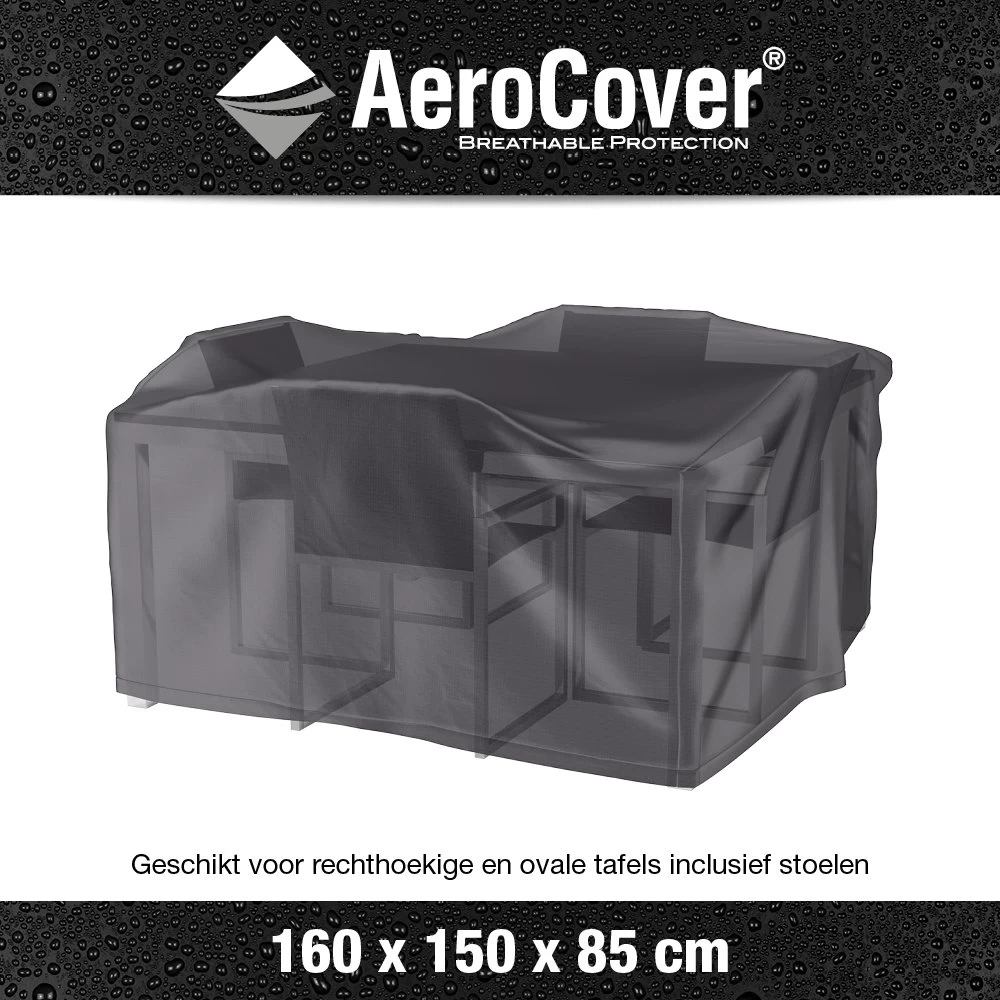 AeroCover Tuinsethoes 160 X 150 X 85 Cm 5 AeroCover Tuinsethoes 160 X 150 X 85 Cm - Afbeelding 3