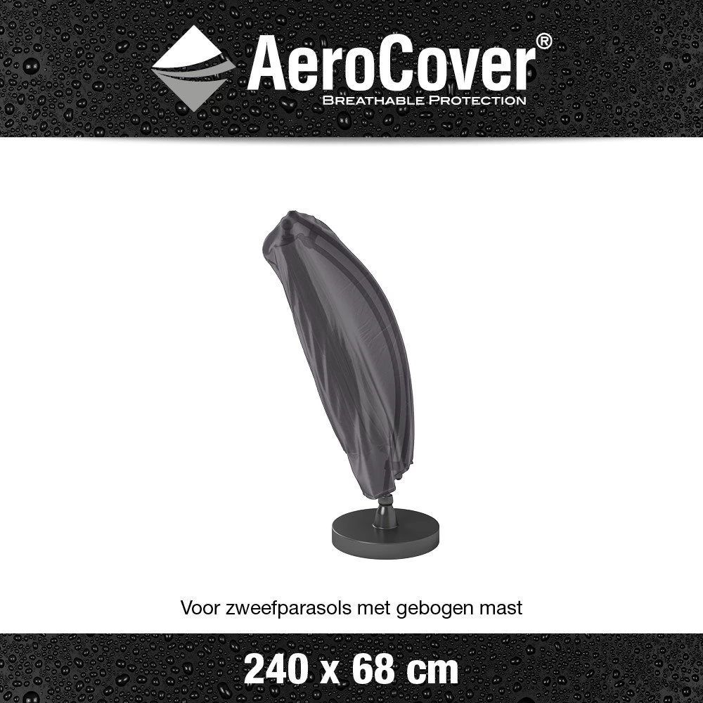 AeroCover Zweefparasolhoes H 240 X 68 Cm 5 AeroCover Zweefparasolhoes H 240 X 68 Cm - Afbeelding 3