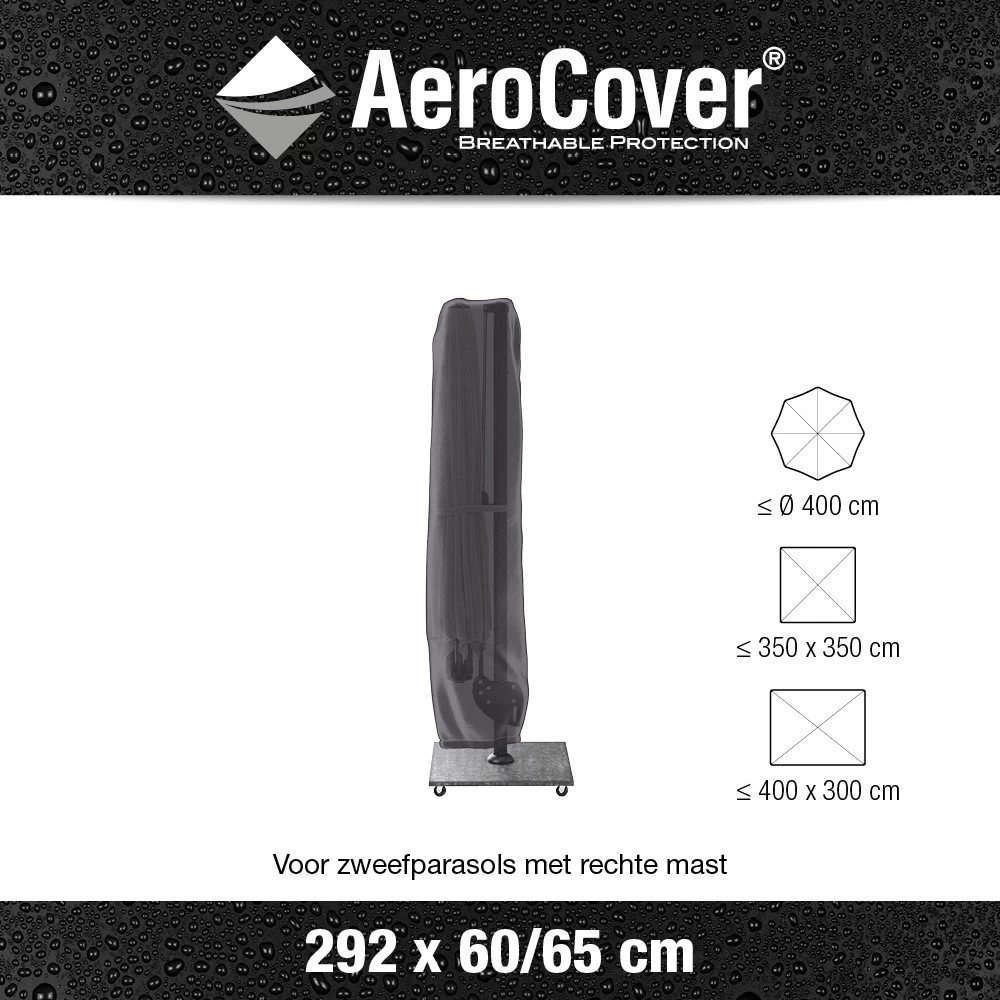 AeroCover Zweefparasolhoes H 292 X 60/65 Cm 5 AeroCover Zweefparasolhoes H 292 X 60/65 Cm - Afbeelding 3