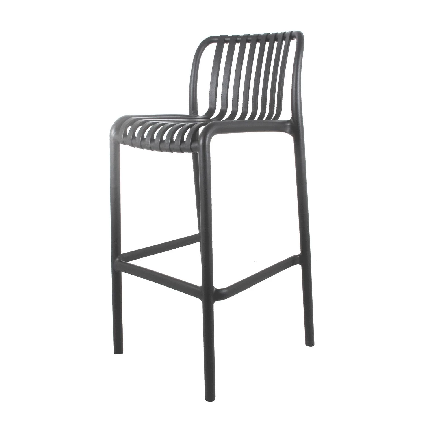 Barstoel LEVI Antraciet 3 Barstoel LEVI Antraciet