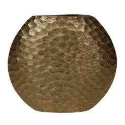 Bloemenvaas Brass Antique - 23 X 7 X 25,5 Cm