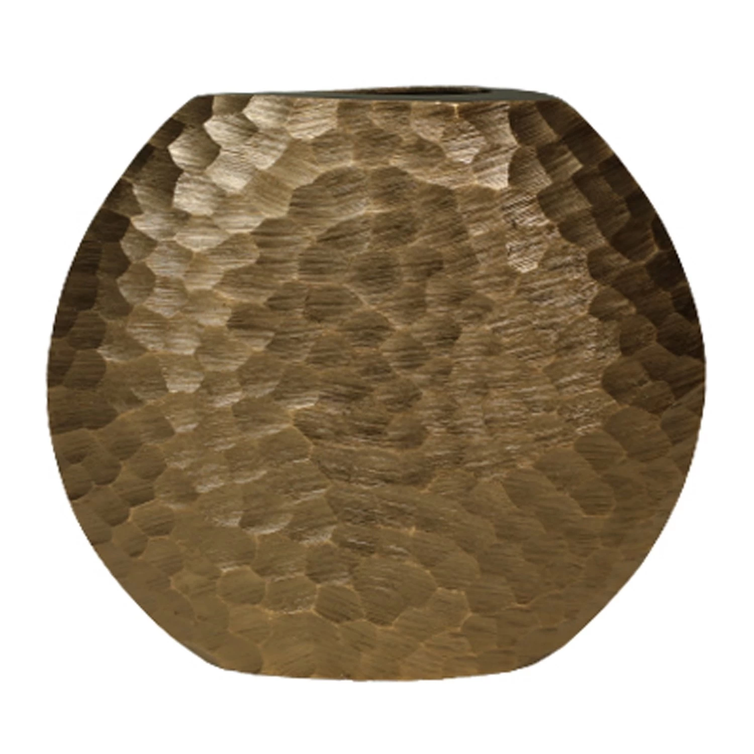 Bloemenvaas Brass Antique - 23 X 7 X 25,5 Cm 3 Bloemenvaas Brass Antique - 23 X 7 X 25,5 Cm