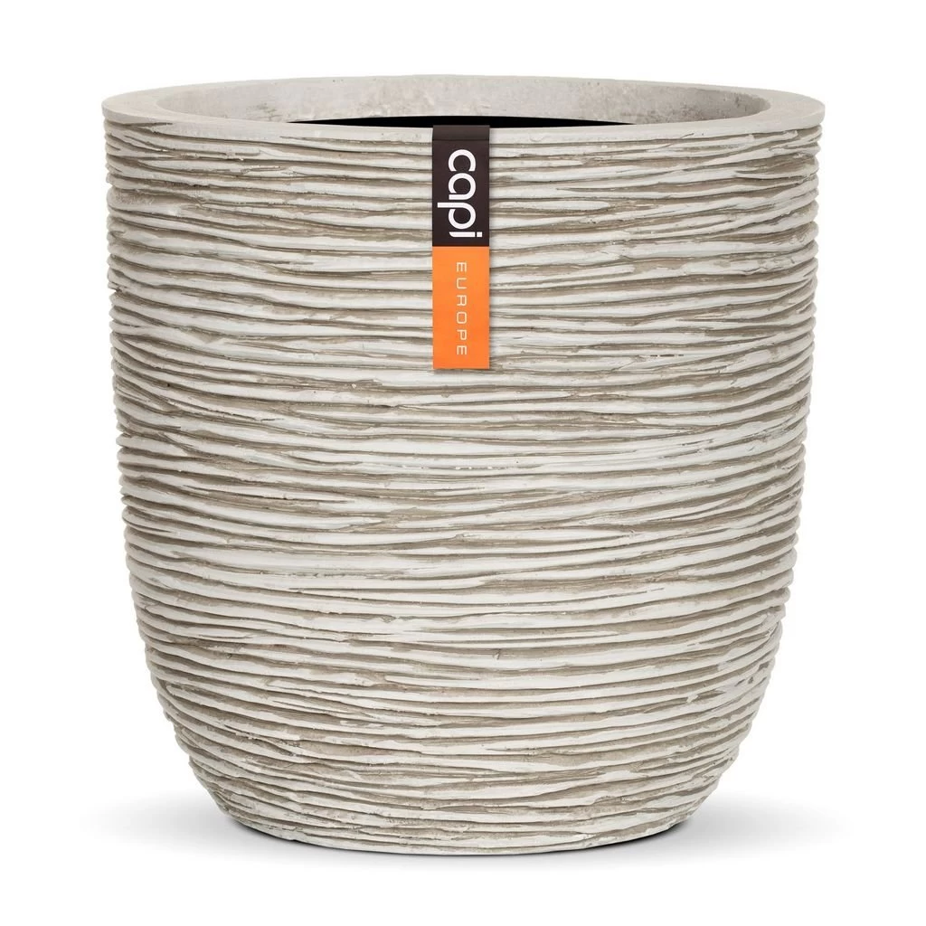 Capi Nature Rib Pot Bol Ivoor - 35x34cm 3 Capi Nature Rib Pot Bol Ivoor - 35x34cm