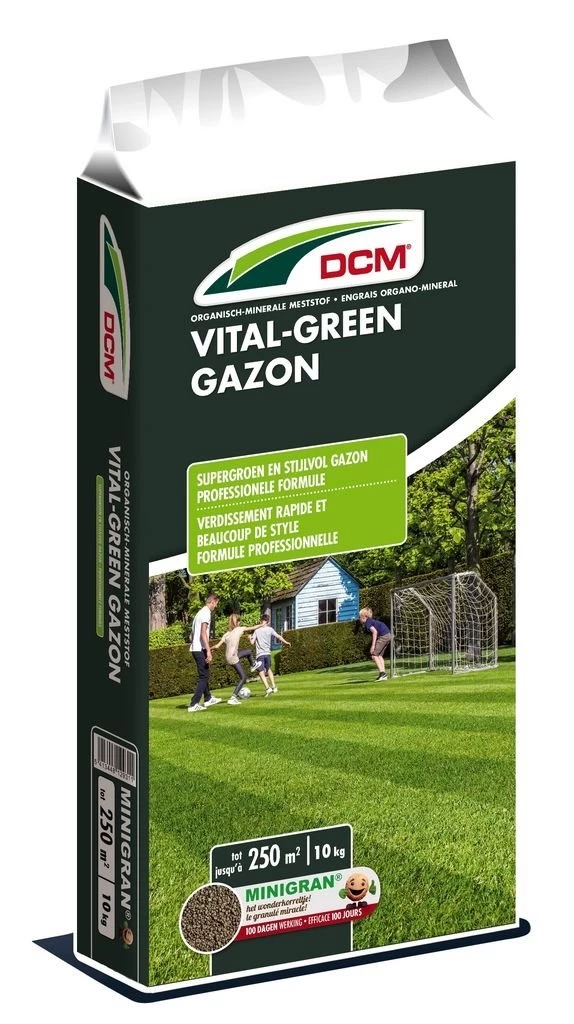 DCM Meststof Vital-Green Gazon (MG) (10 Kg) 3 DCM Meststof Vital-Green Gazon (MG) (10 Kg)