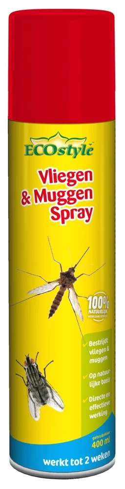 ECOstyle Vliegen & Muggen Spray 400 Ml 3 ECOstyle Vliegen & Muggen Spray 400 Ml
