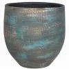 Floran Pot Madeira D28 H28cm Blauw Goud -Tuin Decor Verkoop floran pot madeira d28 h28cm blauw goud 574x600 627e57b7300d4 l