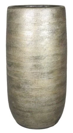 Floran Vaas Mira D26 H50cm Industrieel Goud