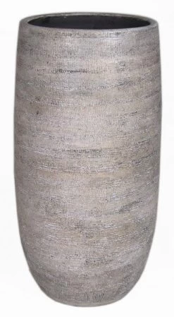 Floran Vaas Mira D26 H50cm Industrieel Wit