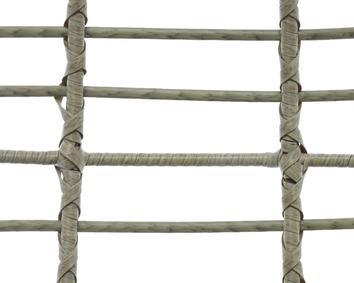 London Hang-ei Wicker Grijs - 129 X 105 X 186 Cm 4 London Hang-ei Wicker Grijs - 129 X 105 X 186 Cm - Afbeelding 2