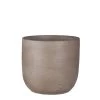 Nora Pot Rond Taupe - H27xd30cm -Tuin Decor Verkoop nora pot rond taupe h27xd30cm 500x500 61dee094c4178 l
