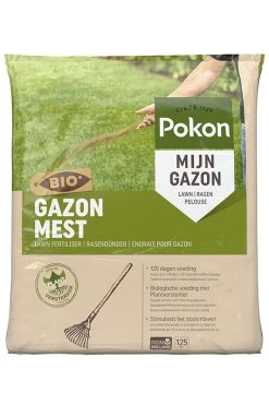 Pokon Bio Gazonmest 8,4kg Voor 125m²