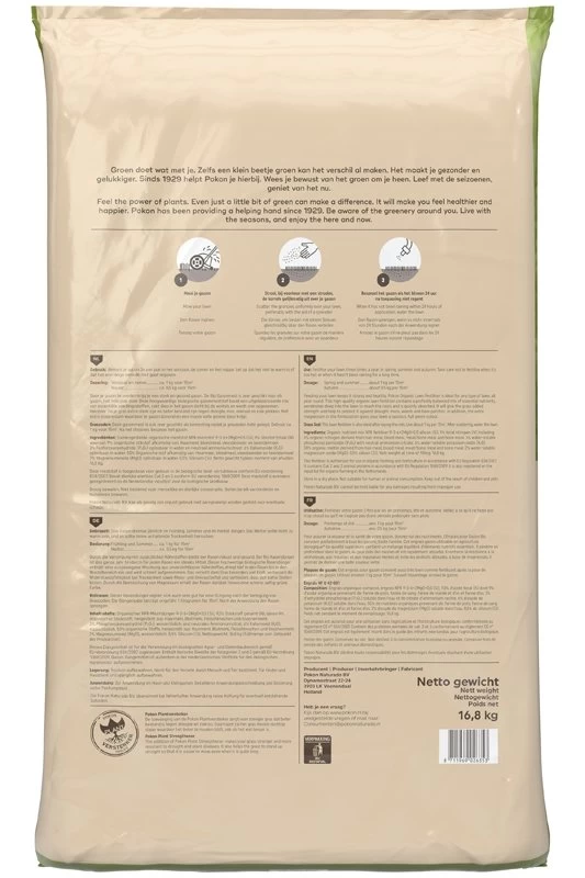 Pokon Bio Gazonmest 250m2 4 Pokon Bio Gazonmest 250m2 - Afbeelding 2