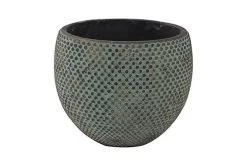 Pot Fay Blue Gold D20 H16