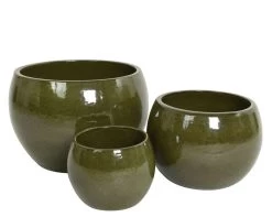 Pot Luca Groen - Ø 55 X H 38 Cm -Tuin Decor Verkoop pot luca groen 55 x h 38 cm 1000x799 62416efc441d2 l