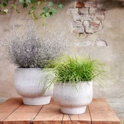 Pot Mila Wit - Ø 32 X H 26 Cm -Tuin Decor Verkoop pot mila wit 32 x h 26 cm 1000x1000 62416efa7284a l