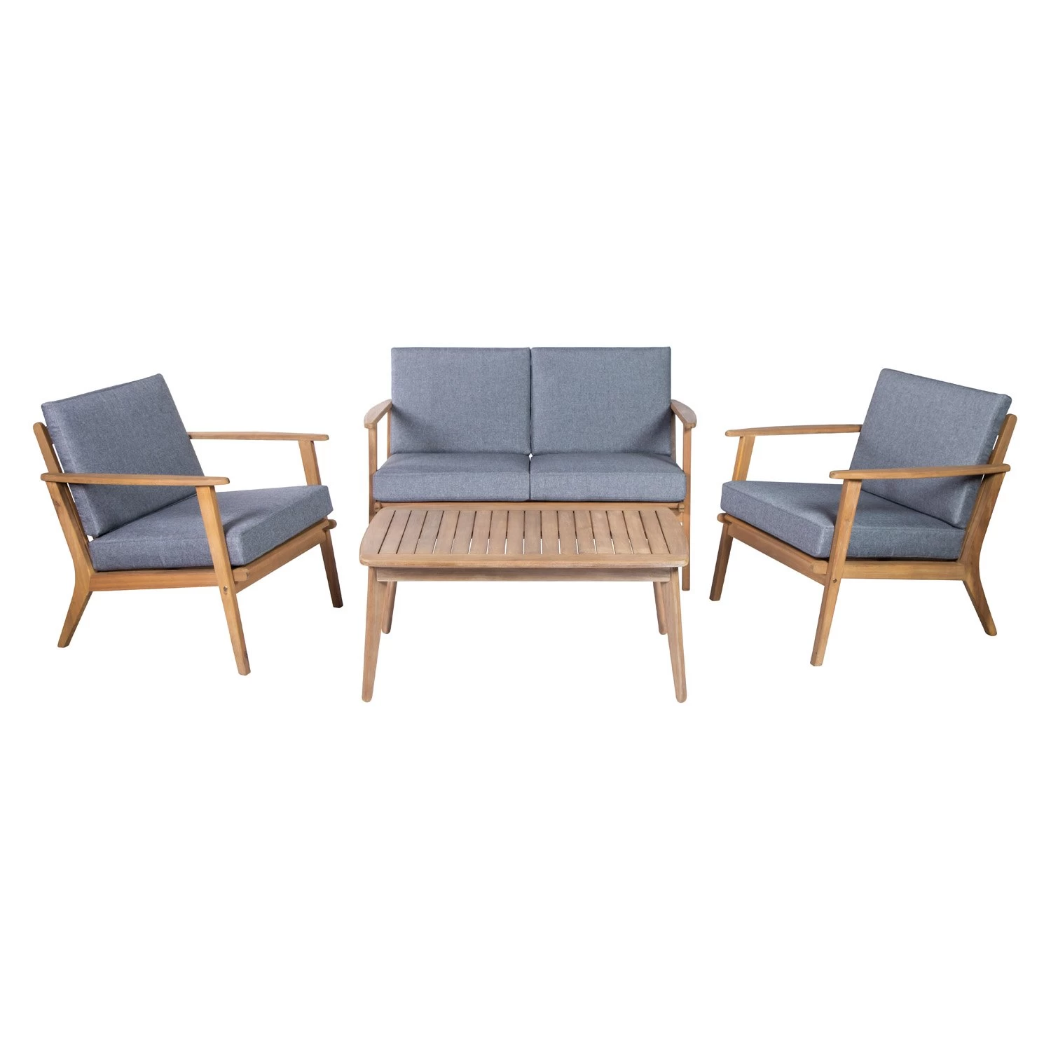 Royal Seasons HANOI Stoel Bank Loungeset 4-delig 3 Royal Seasons HANOI Stoel Bank Loungeset 4-delig