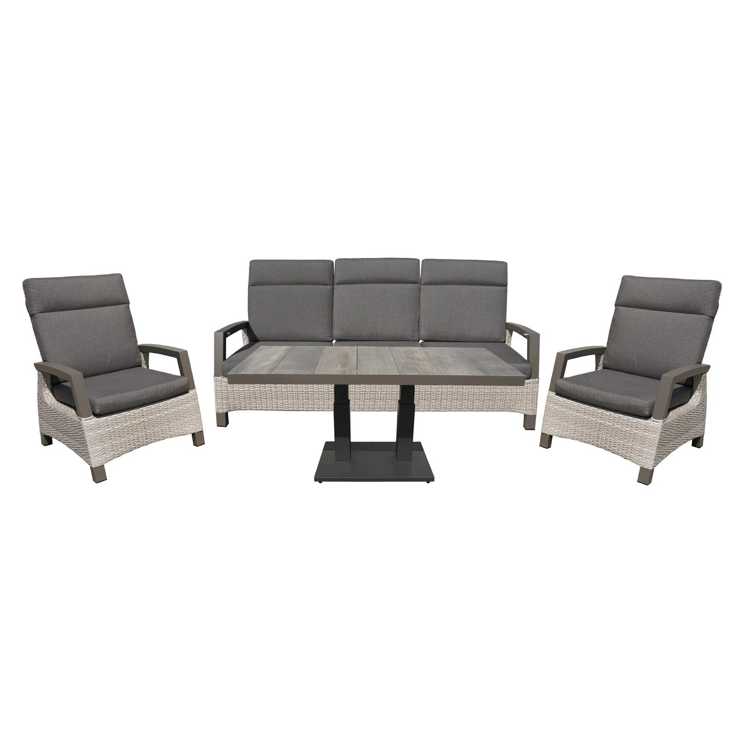 Royal Seasons MARSEILLE Stoel-bank Tuinset 3 Royal Seasons MARSEILLE Stoel-bank Tuinset