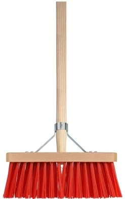 Talen Tools Bezem Kunststof Rood Incl. Steel 28 Cm -Tuin Decor Verkoop talen tools bezem kunststof rood incl steel 28 cm 628x1000 61d46a81dfd8e l