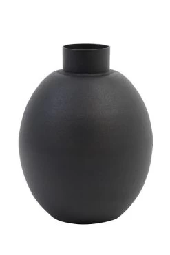 Vaas BINCO Mat Zwart - 12 X 12 X 16 Cm