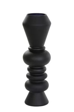 Vaas LIVON Mat Zwart - 13,5 X 13,5 X 44,5 Cm